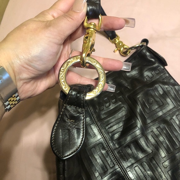 Brown leather large bag - Picture 5 of 8